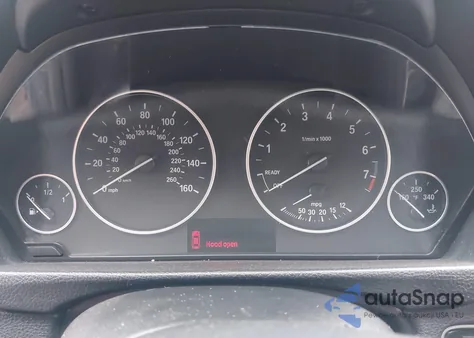 2013 BMW 328I from USA, damaged, VIN WBA3A5C51DF351837